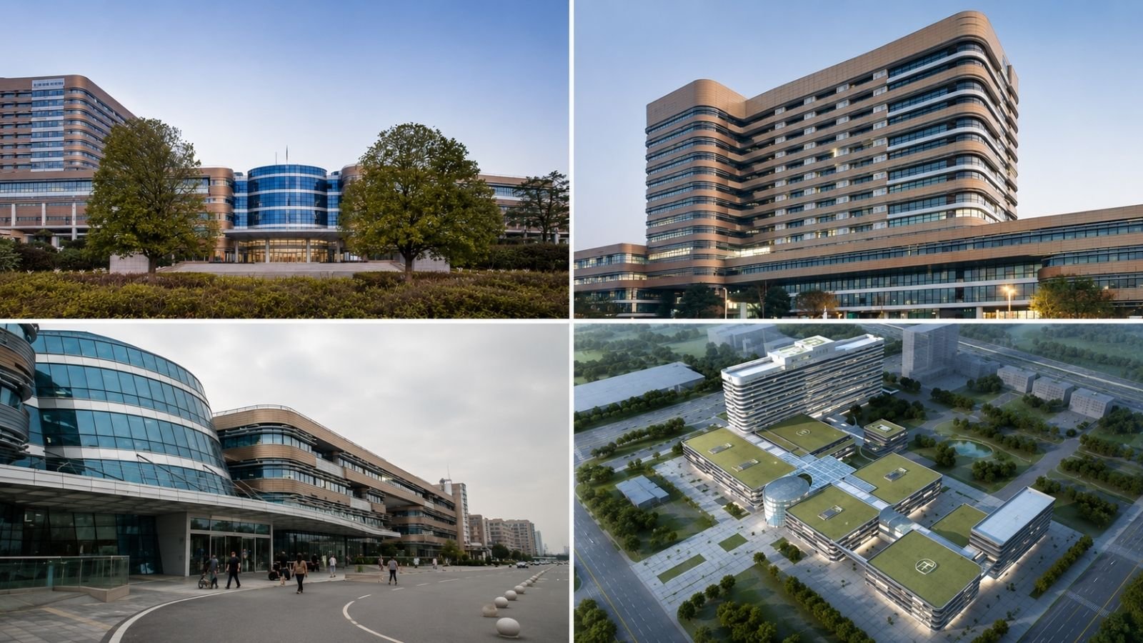 Four designated Year 6 internship hospitals at Nanjing Medical University: First Affiliated, Second Affiliated, Stomatology, Sir Run Run