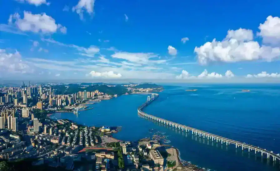Dalian coastal city, Liaoning Province, China, home of Dalian Medical University
