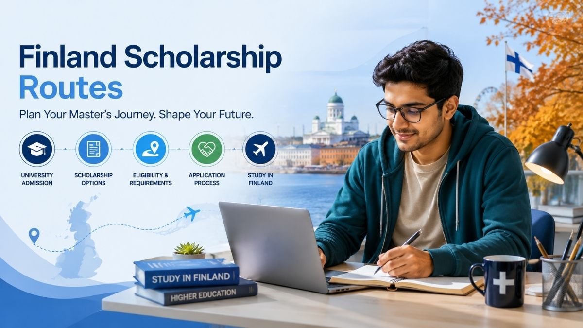 Master's student researching ‎Finland scholarship routes