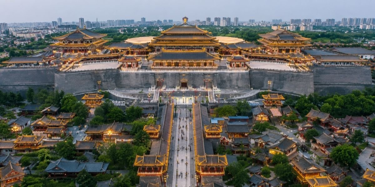 Xiangyang city, Hubei province, China, location of Hubei University of Arts and Science
