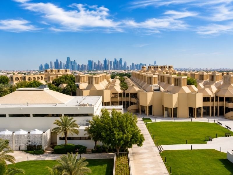 Qatar University campus in Doha