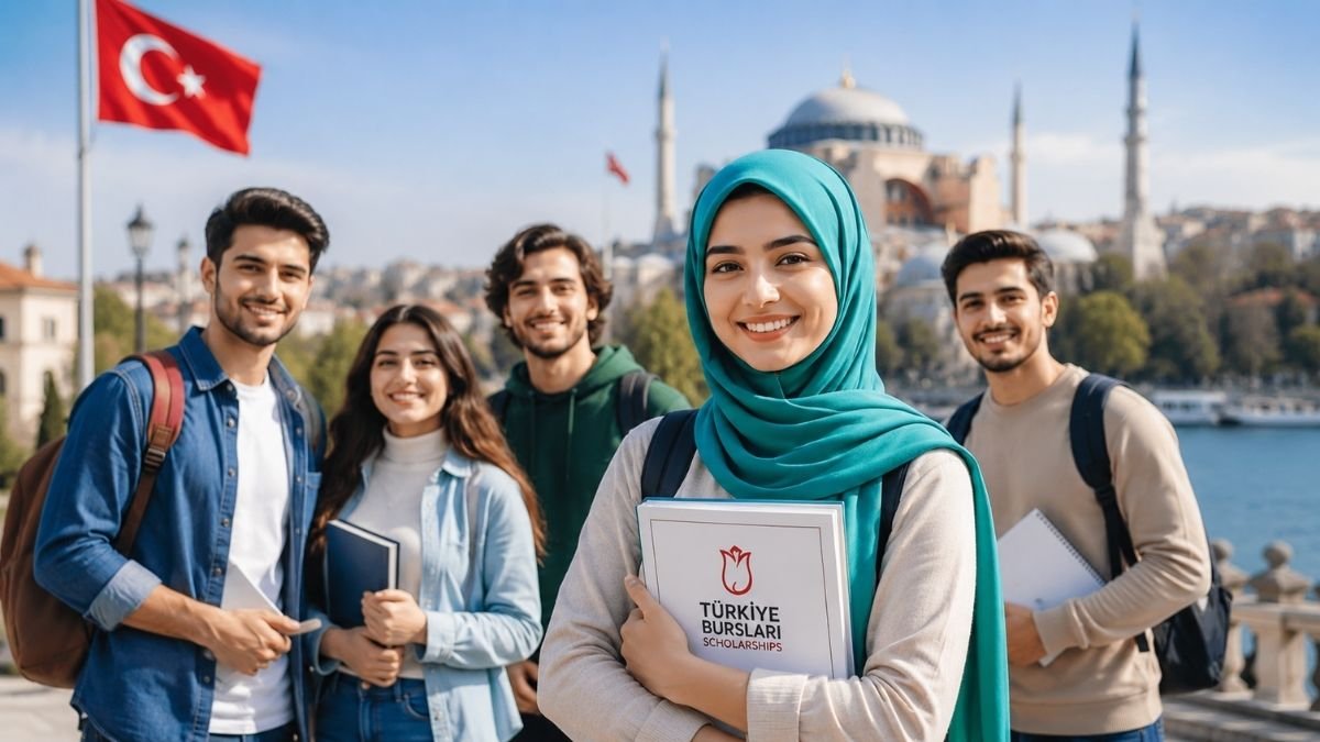 Türkiye Bursları funded student in Turkey